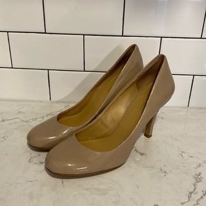Nine West nude heels